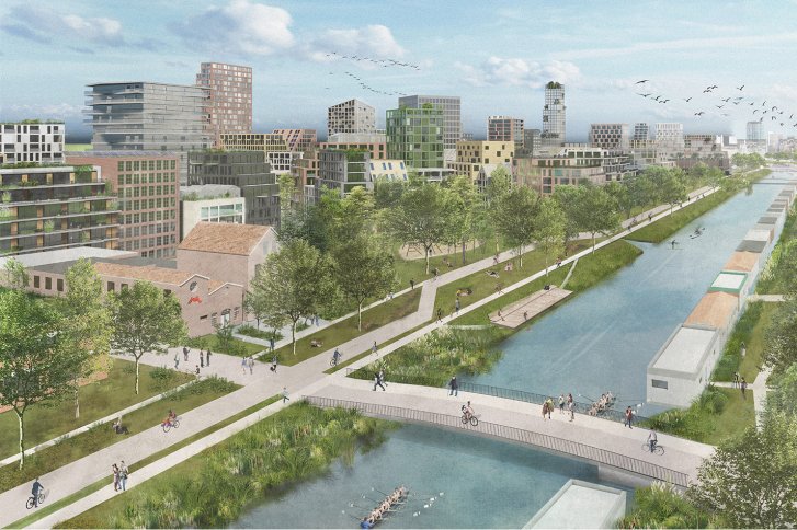  Utrecht bouwt met Merwede een stadswijk van de toekomst voor 12.000 bewoners