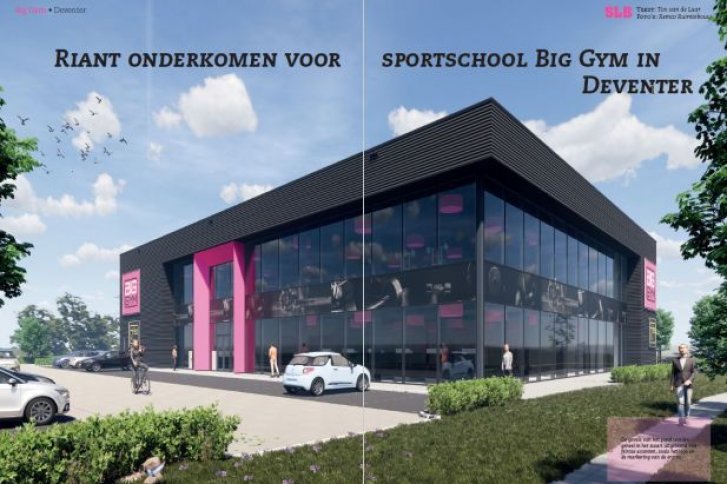 In de pers: Riant onderkomen voor sportschool Big Gym in Deventer