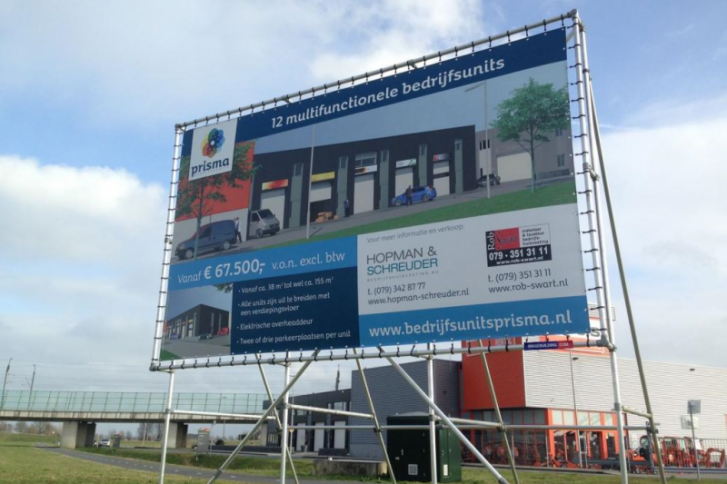 Start verkoop 12 bedrijfsunits in Bleiswijk, Zoetermeer